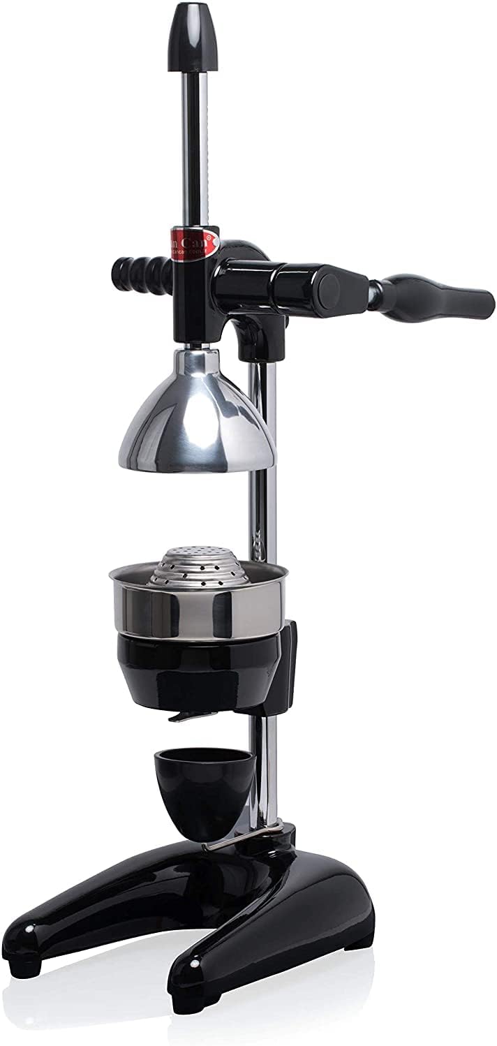 Cancan Granatapfel- und Zitrus-Entsafter, Modell 0103, Schwarz, Schwarz