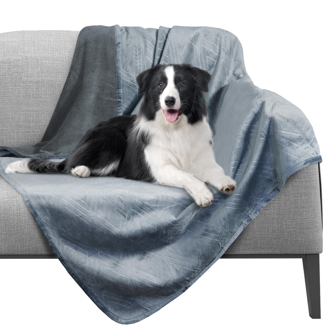 PICK FOR LIFE wasserdichte Hundedecke, Waschbare Flauschige Decken für Hunde und Katzen, Weiche Kusc