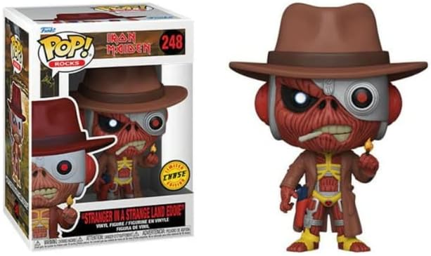 Funko Pop! Stranger in a Strange Land Eddie - Iron Maiden Chase Bundled with a Byrons Attic Pop Prot
