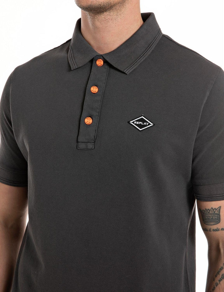 Replay Herren Polohemd S Blackboard 099, S Blackboard 099
