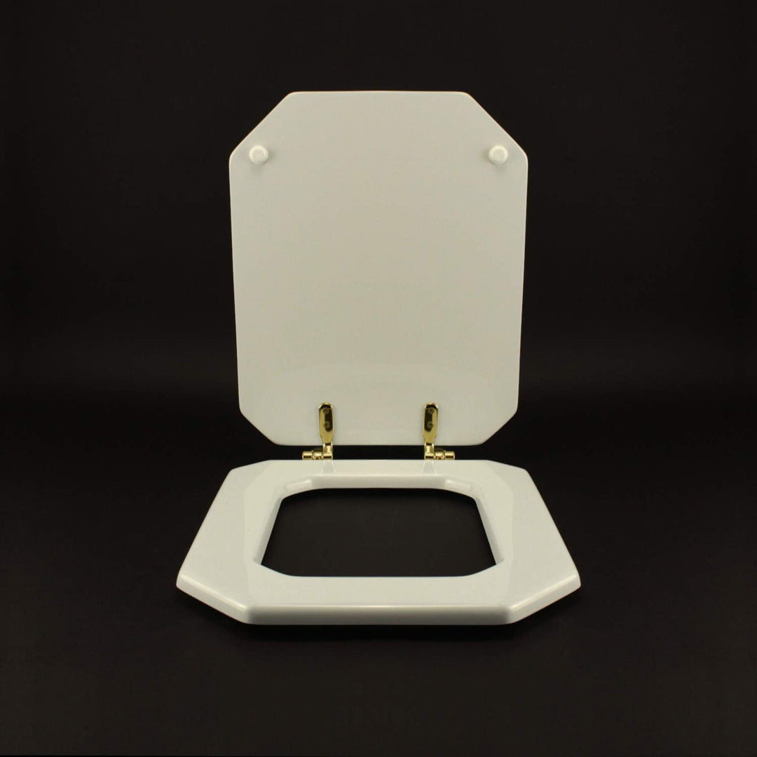 WC-Sitz 1930 OTTAGONALE Weiss Rlocker Soft Close-Duravit