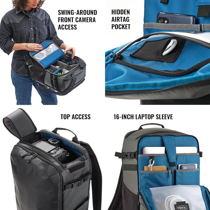 Tenba Solstice v2 Family v2 20L Rucksack Rucksack Grau, v2 20L Rucksack Rucksack Grau