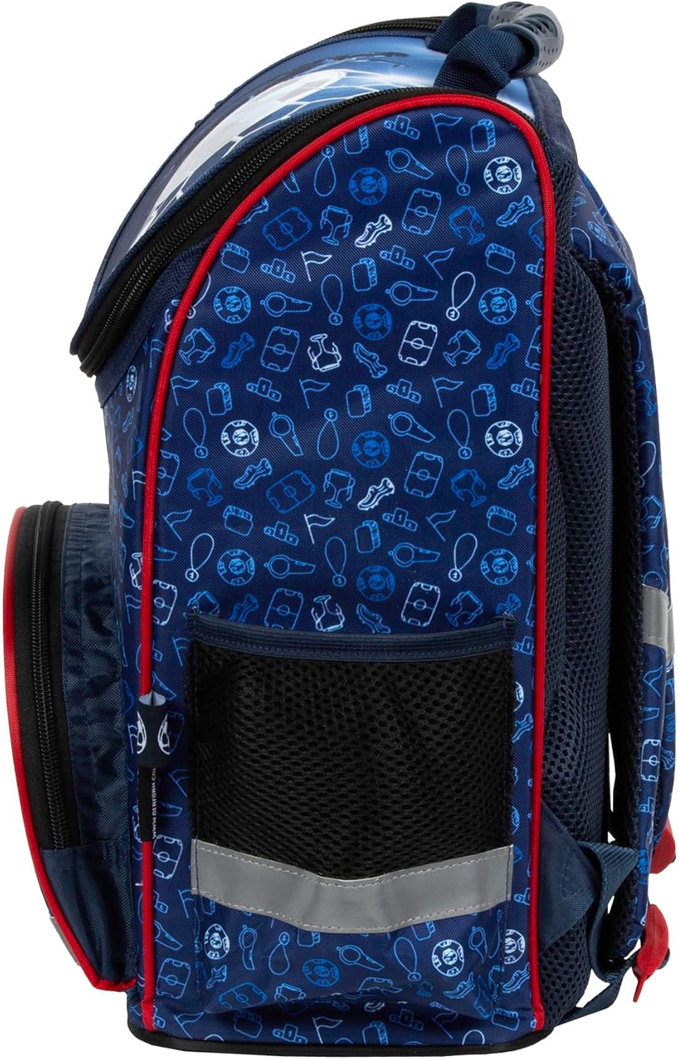 Goldkids - Schulranzen für Jungen, 4er-Set - Schul-Rucksack für Kinder mit Federmäppchen - Schuhbeut