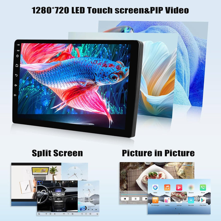 Android 15, 4G+64G 8-Kern CAMECHO Qualcomm Autoradio für Mercedes Benz Smart Fortwo W451 2011-2015 C