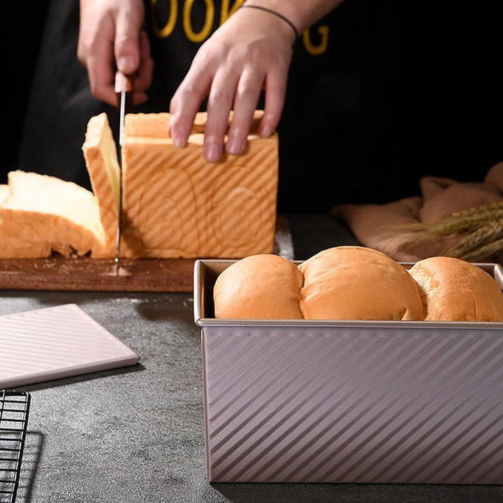 Brotbackform mit Deckel,Toastbrot Backform mit Deckel,Brotbackformen Toast Brot Backform Pullman Lai