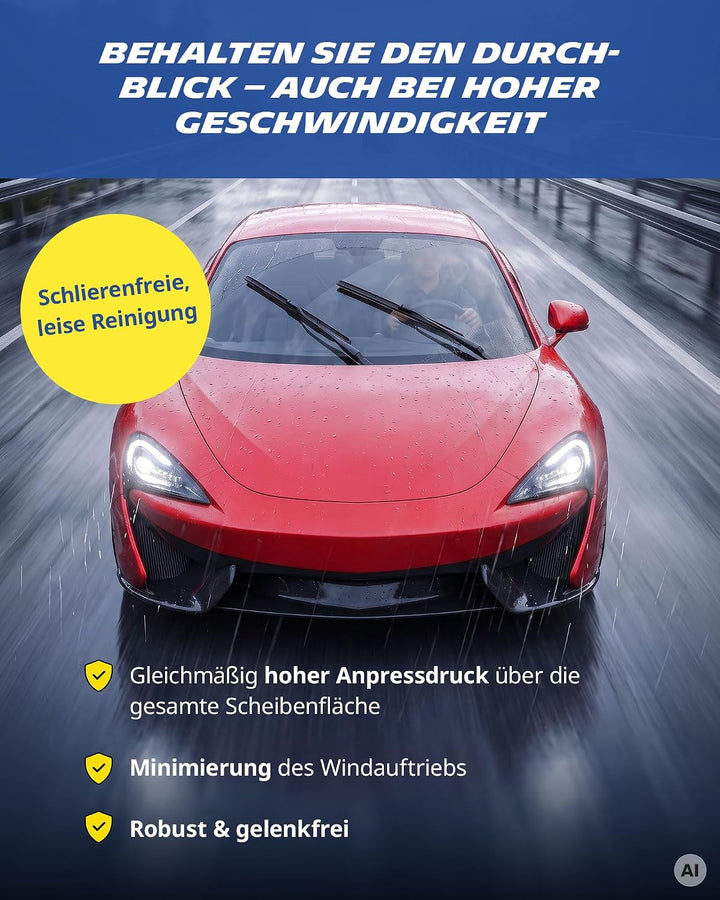 MICHELIN Scheibenwischer Set ECO112 | BMW 1, Mini Coupe | 500/500mm | Nachhaltige Verpackung