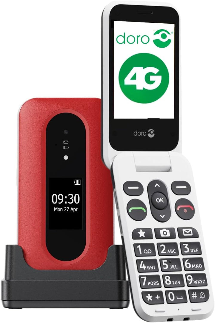 Doro Leva L30 / Rot & Weiss