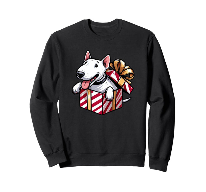 Englischer Bullterrier Weihnachten Lustiger Hund Xmas Sweatshirt