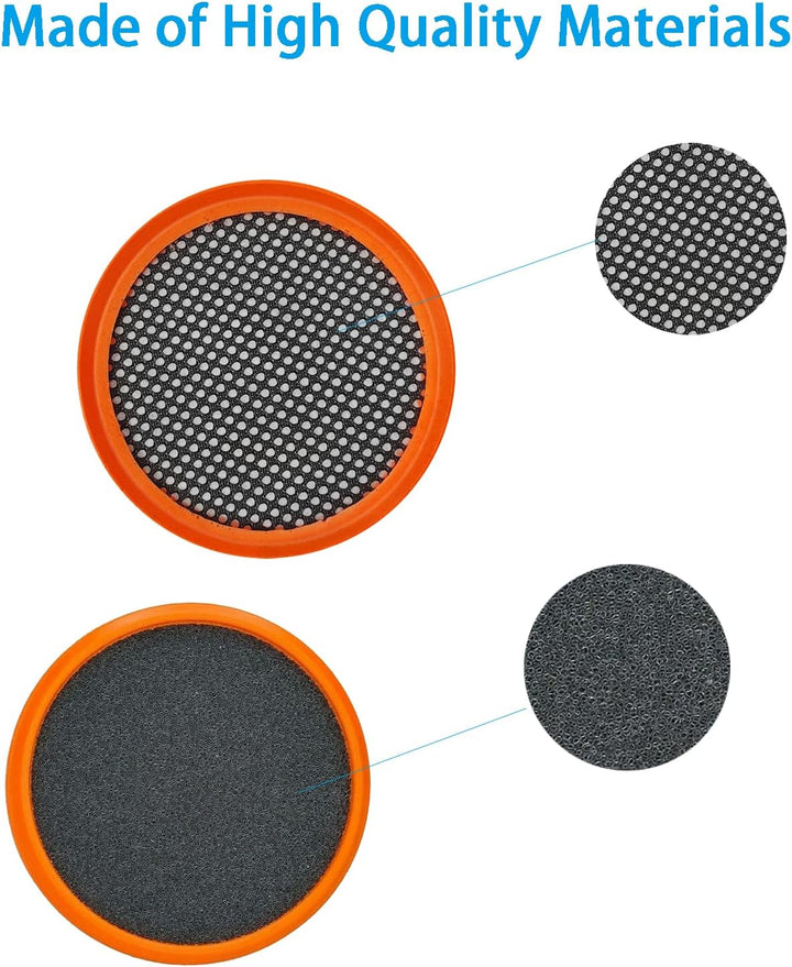 4 Stück HEPA Filter Zubehör Set für Philips SpeedPro &amp; SpeedPro Aqua FC6723/01 FC6726/01 FC6729/01 S