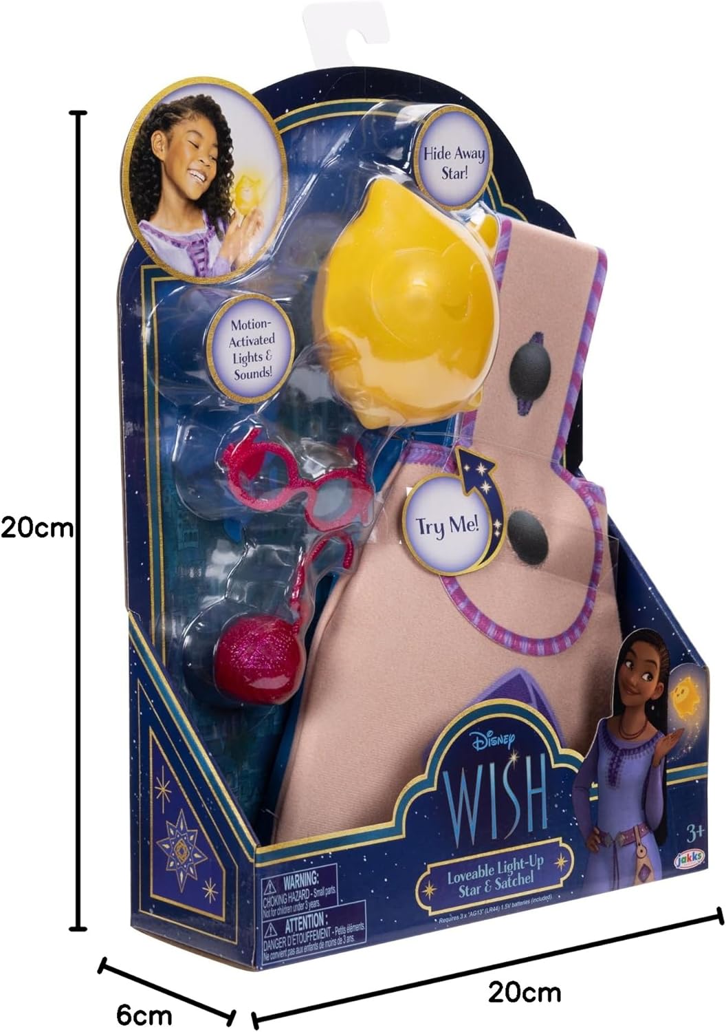 Jakks Pacific Wish - Interaktives Rollenspielset Gürtelhalterung mit Wunschstern