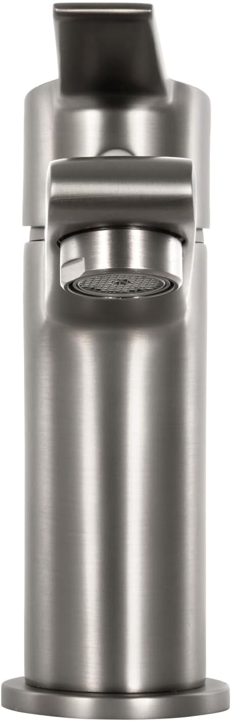 aquaSu® Waschtischarmatur Onara, mit Wasserspar-Kartusche, Kosten-sparende Kaltwassermittelstellung,