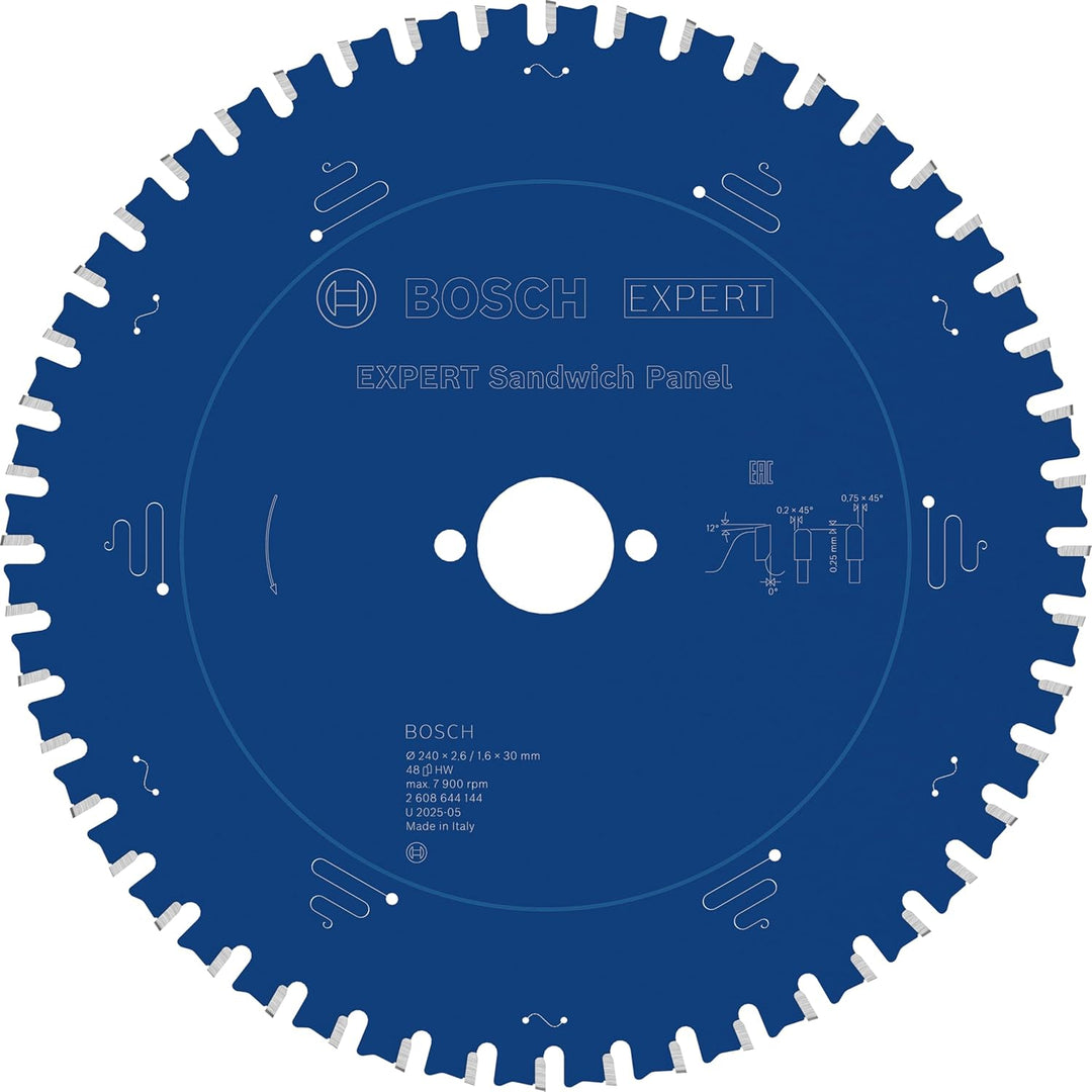 Bosch Accessories Bosch Professional Kreissägeblatt Expert for Sandwich Panel (240 x 30 x 2,6 mm, 48
