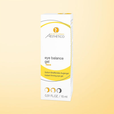 AESTHETICO eye balance gel - sofort straffende Augenpflege mit Anti-Aging-Effekt, reduziert Fältchen