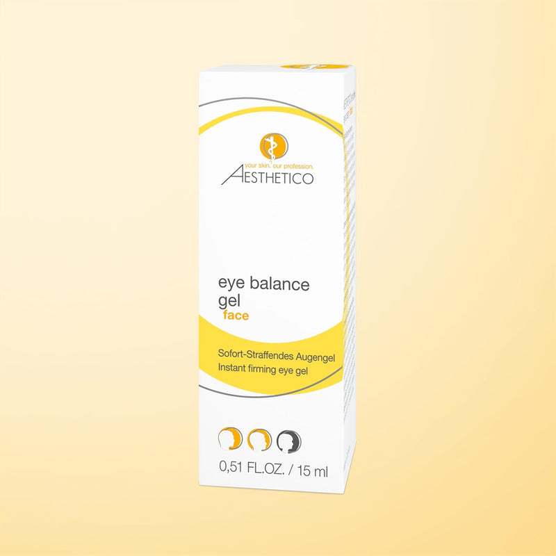 AESTHETICO eye balance gel - sofort straffende Augenpflege mit Anti-Aging-Effekt, reduziert Fältchen