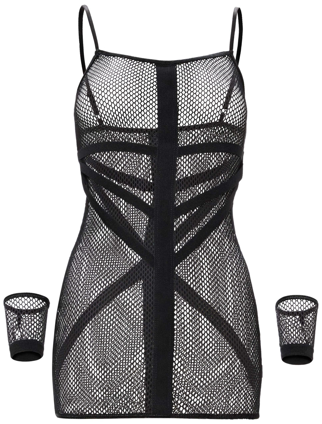 Demoniq Damen Vestido Malvina Bekleidungsset, Negro (Negro), Estandar