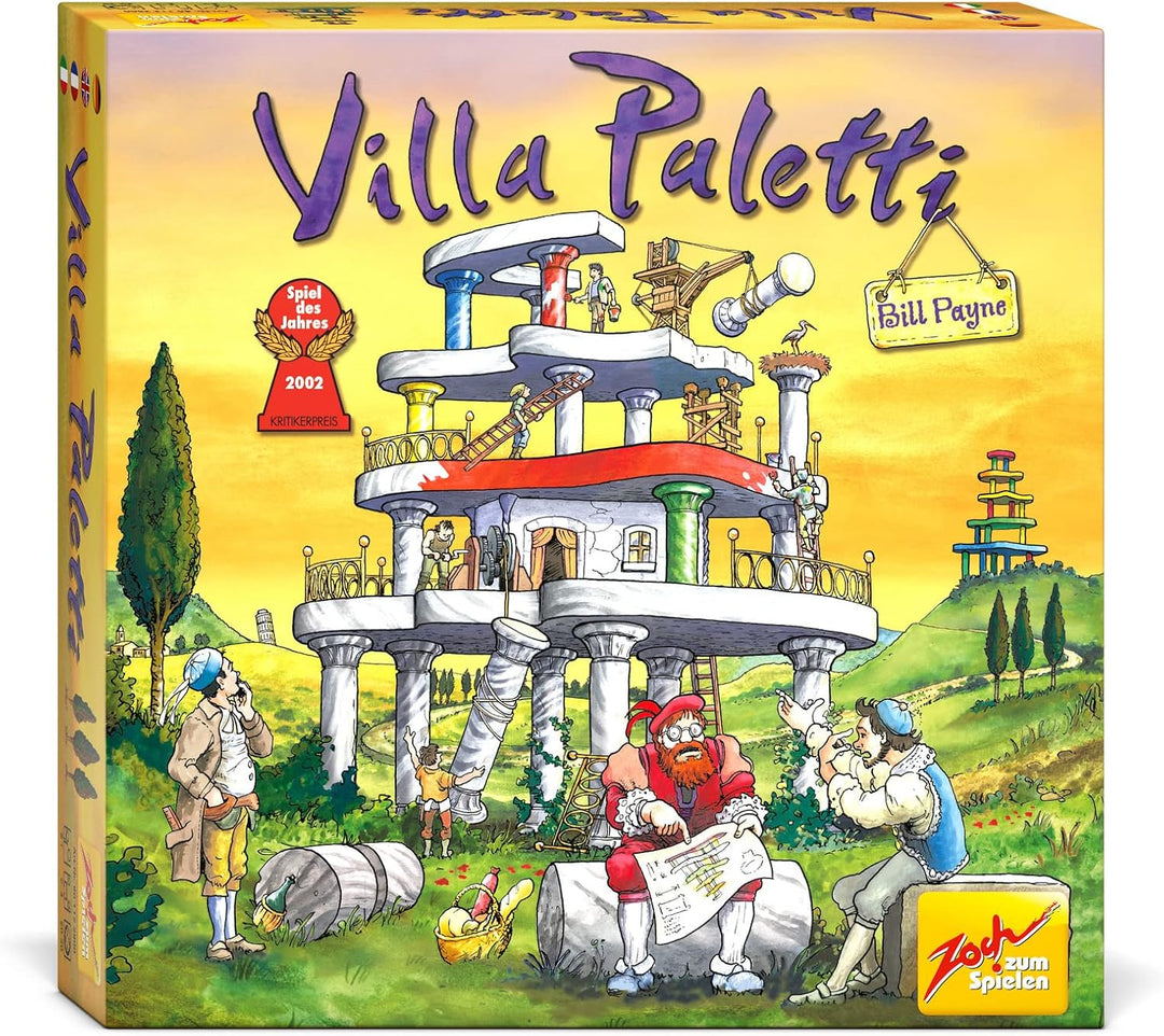 Zoch 601122900 - Villa Paletti - Spiel des Jahres 2002 - ein aussergewöhnliches Bauspiel für die Gan