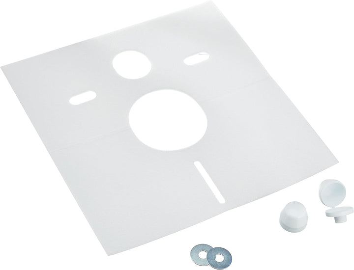 Geberit 152.426.46.1 Anschlussset für Wand-WC PE d90 / 110, 180mm mit Deckkappen &amp; Sanit 16.002.00.0