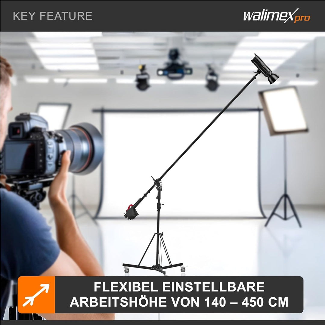 Walimex Pro Galgen-Rollstativ mit