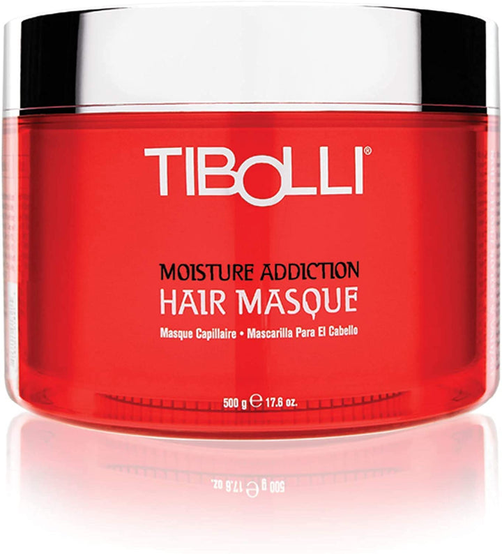 TIBOLLI Moisture Addiction Mask Deep Conditioning Masque (17.6 Fl oz/500g) Traitement hydratant et l