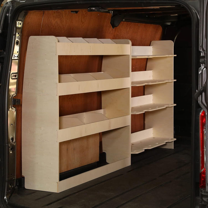 Vanify - Kompatibel mit Volkswagen Transporter T5 T6 L1 2003+ Fahrzeugeinrichtung Fahrzeugregale, Fe