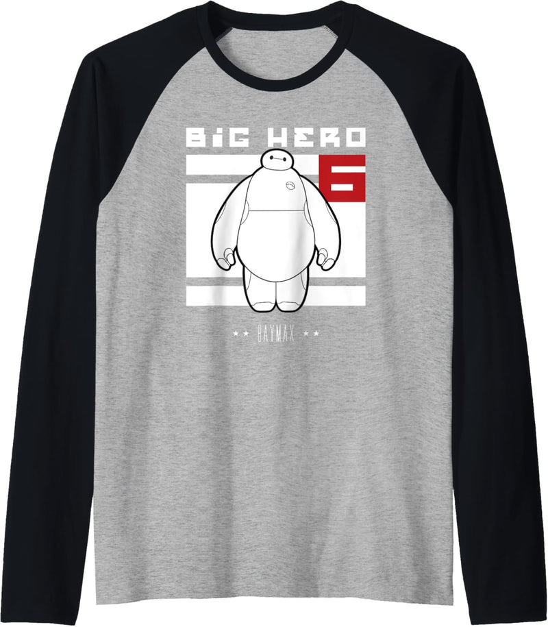 Disney Big Hero 6 Baymax Block Raglan