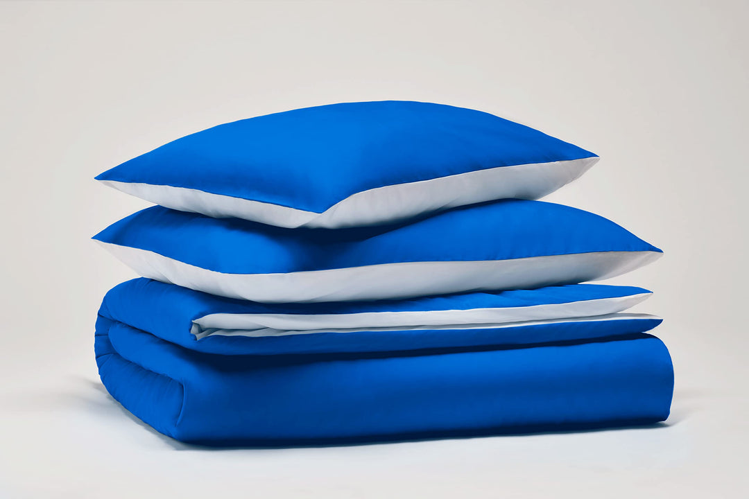 SWEET HOME Pantone™ - Bettwäsche-Set für Doppelbett, 255 x 200 cm, 100% Baumwolle, Perkal, 200, Fade