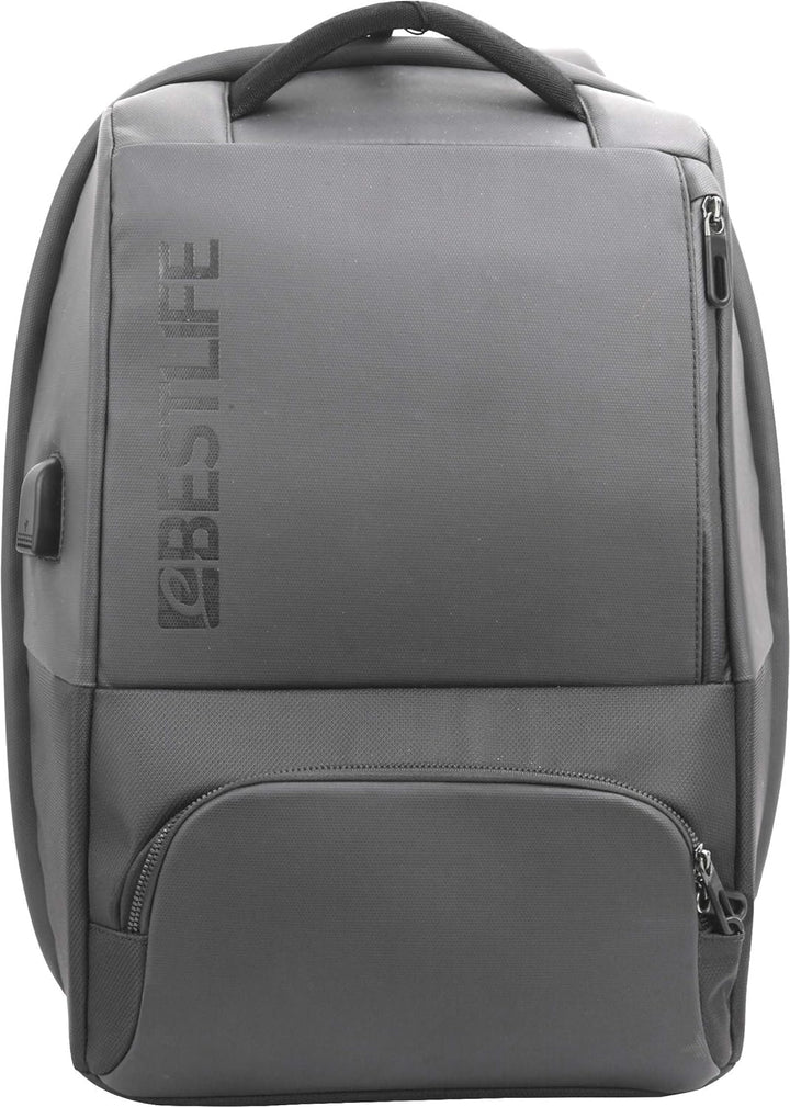 Best Life Travelsafe Neoton Rucksack, 46 cm, 23 Liter, Grau, Grau