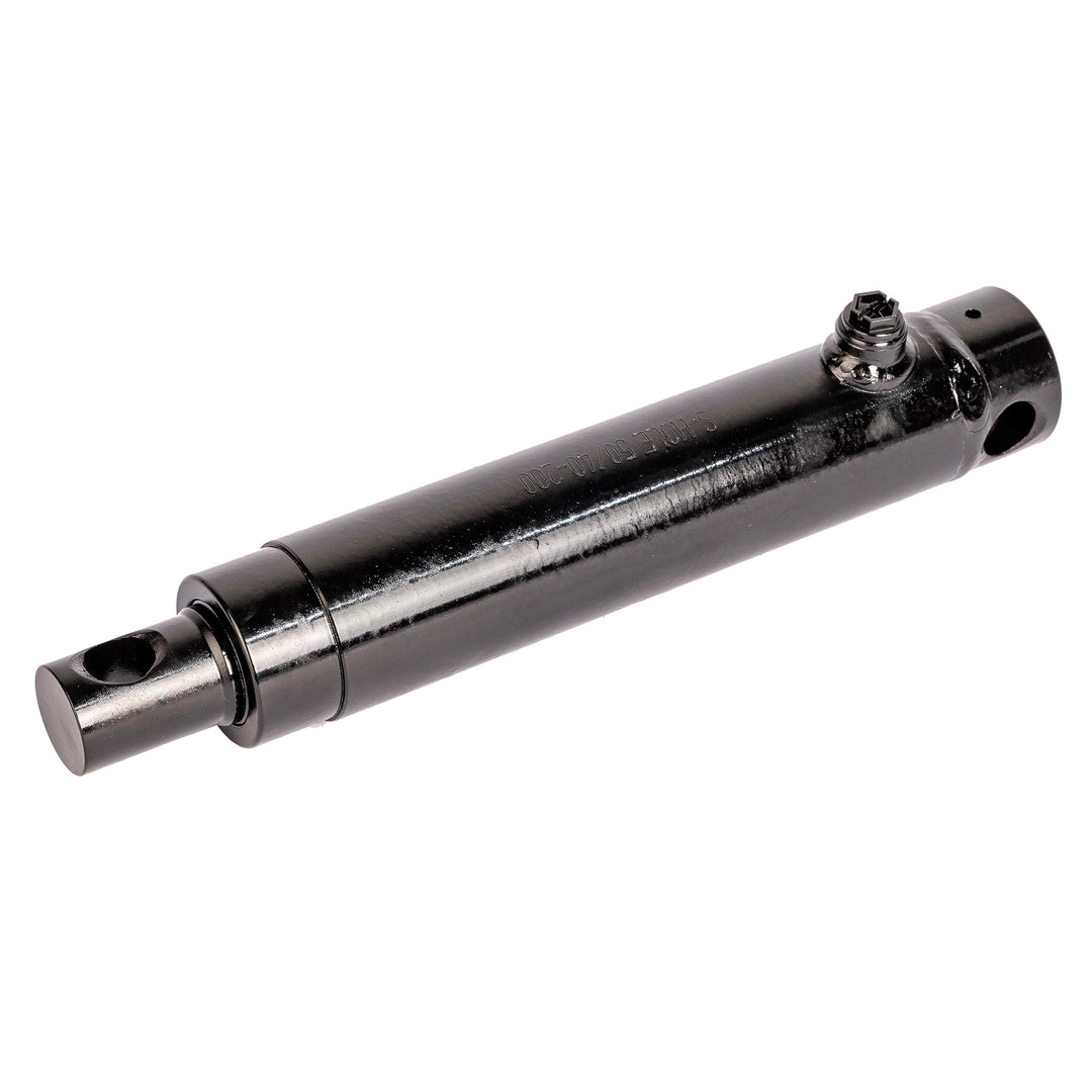 Hydraulik-Zylinder einfachwirkend mit Querbohrung (Ø 40, Hub mm : 200) Ø 40 Hub mm : 200, Ø 40 Hub m