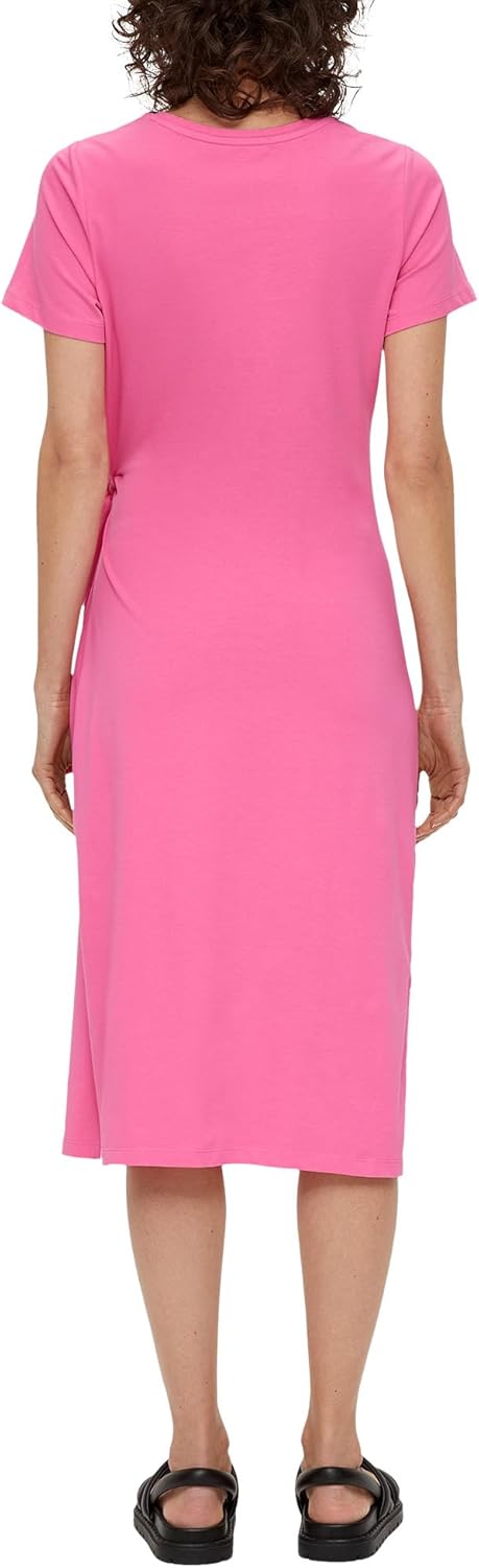 s.Oliver Damen Kleid, Midi 40 Rosa, 40 Rosa