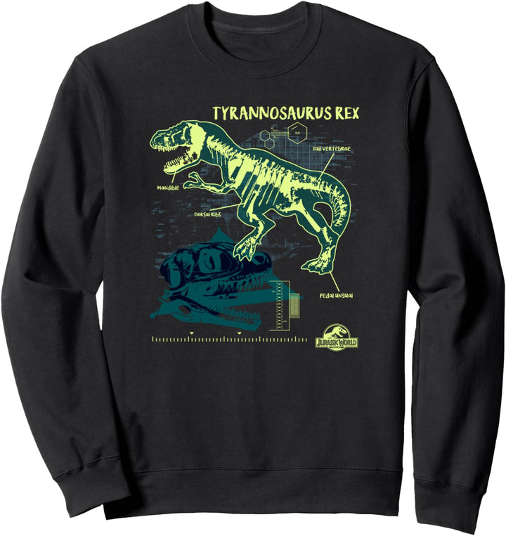 Jurassic World Tyrannosaurus Rex Schematic Sweatshirt