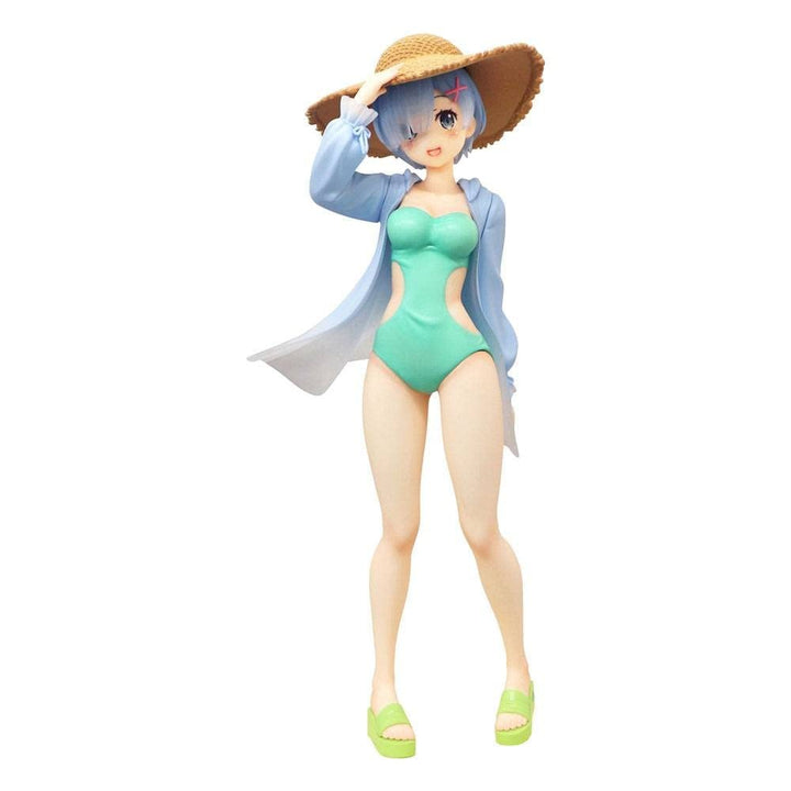 MERCHANDISING LICENCE Re:Zero - Starting Life in Another World Rem Summer Urlaub Unisex Statue Stand