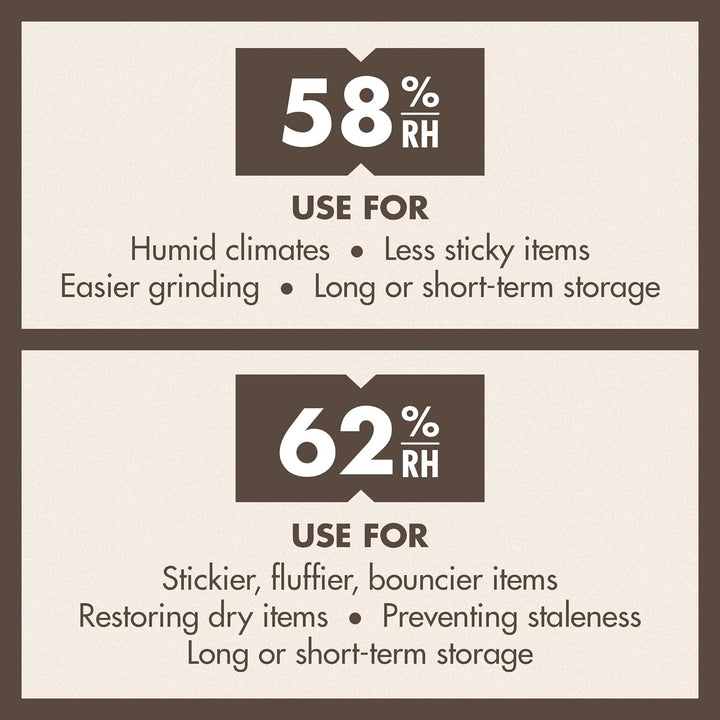 Boveda 60/67/70g 12-Packs (62% RH (Herbal