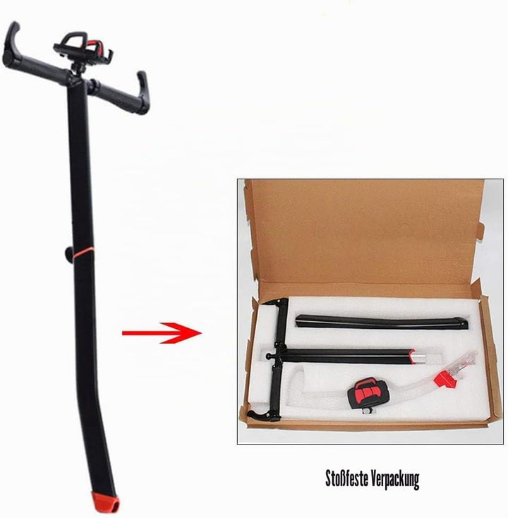 ToLanbbt Lenkerverlängerung Kniestange für Segeay Ninebot Mini Pro mit Handy-Halterung Schwarz, Schw