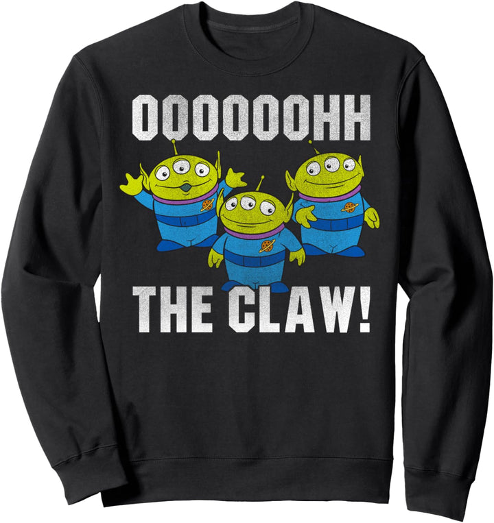Disney Pixar Toy Story Aliens The Claw Distressed Poster Sweatshirt