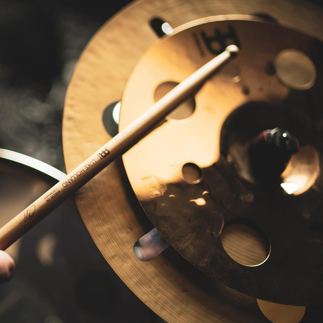 Meinl Cymbals Artist Concept Models Luke Holland Bullet Stack 12/16 Zoll (Video) Trash Stack Schlagz