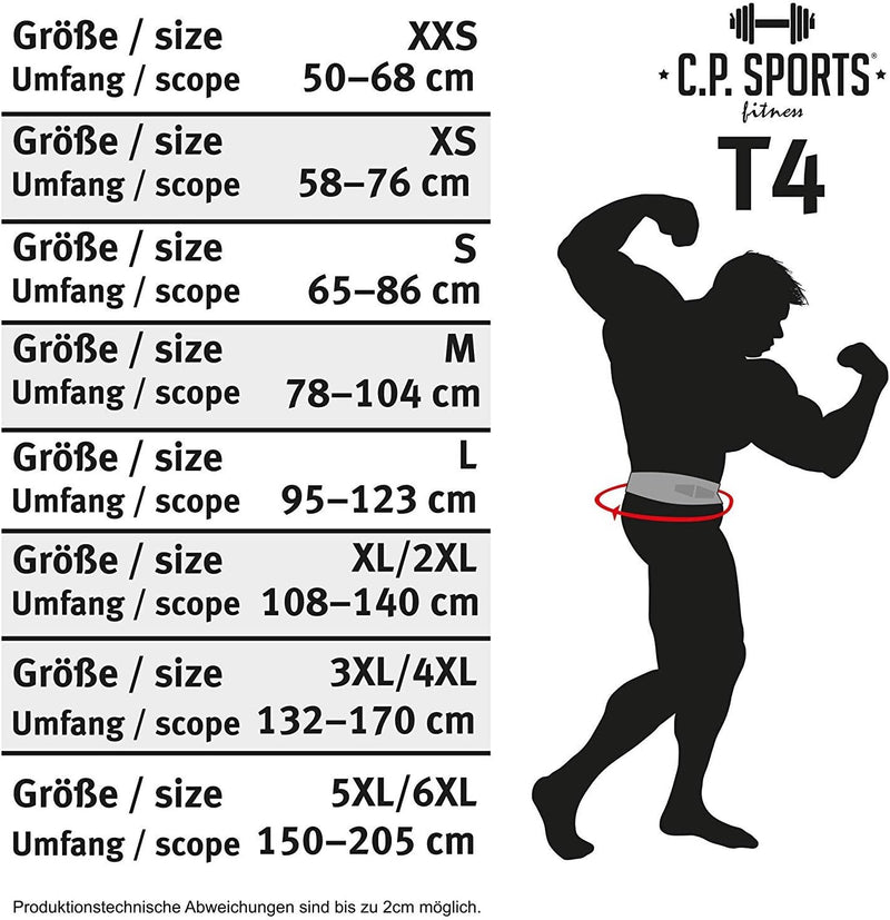 C.P. Sports XXL Kraftgürtel aus Leder