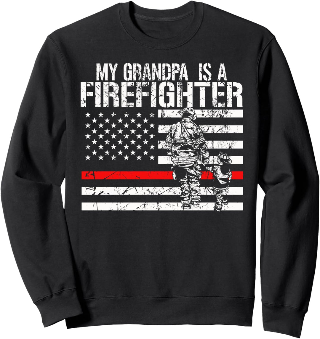 Mein Opa ist ein Feuerwehrmann Feuerwehrmann Sweatshirt