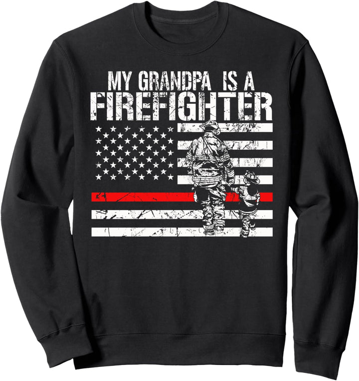 Mein Opa ist ein Feuerwehrmann Feuerwehrmann Sweatshirt