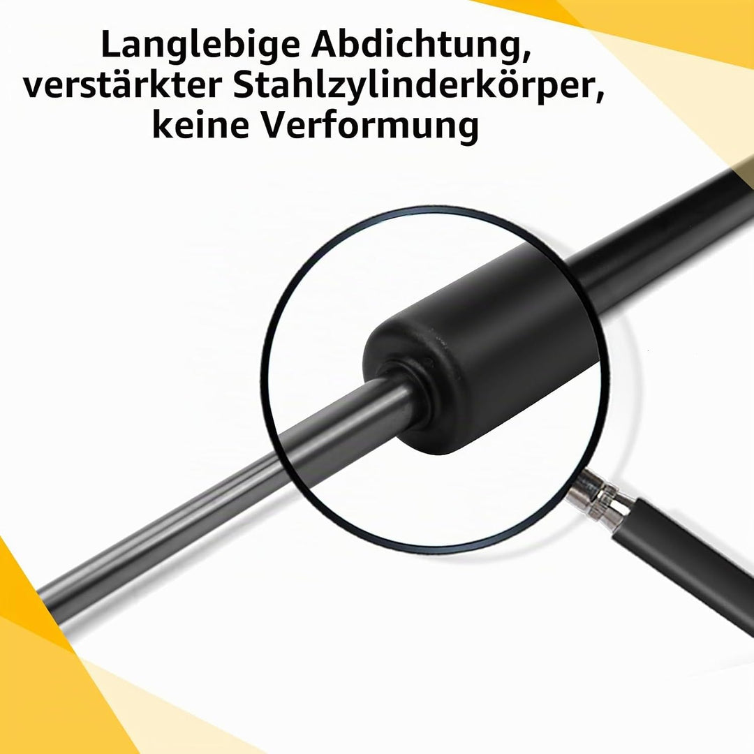 2 Stück Gasfeder Heckklappe Kompatibel mit Renault Clio 2 1999-2005, Gasdruckfeder Heckklappendämpfe