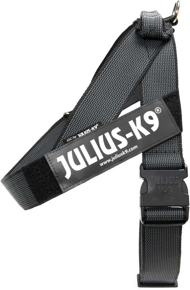 Julius-K9, Color & Gray, Beltgeschirr 2XL / 3 schwarz-grau, 2XL / 3 schwarz-grau