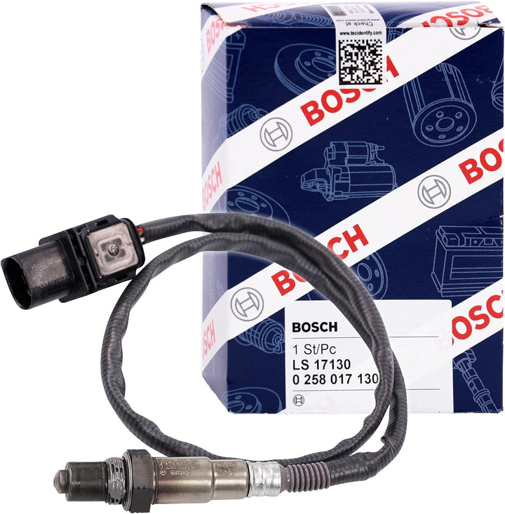 Bosch 0258017130 - Lambdasonde mit fahrzeugspezifischem Stecker
