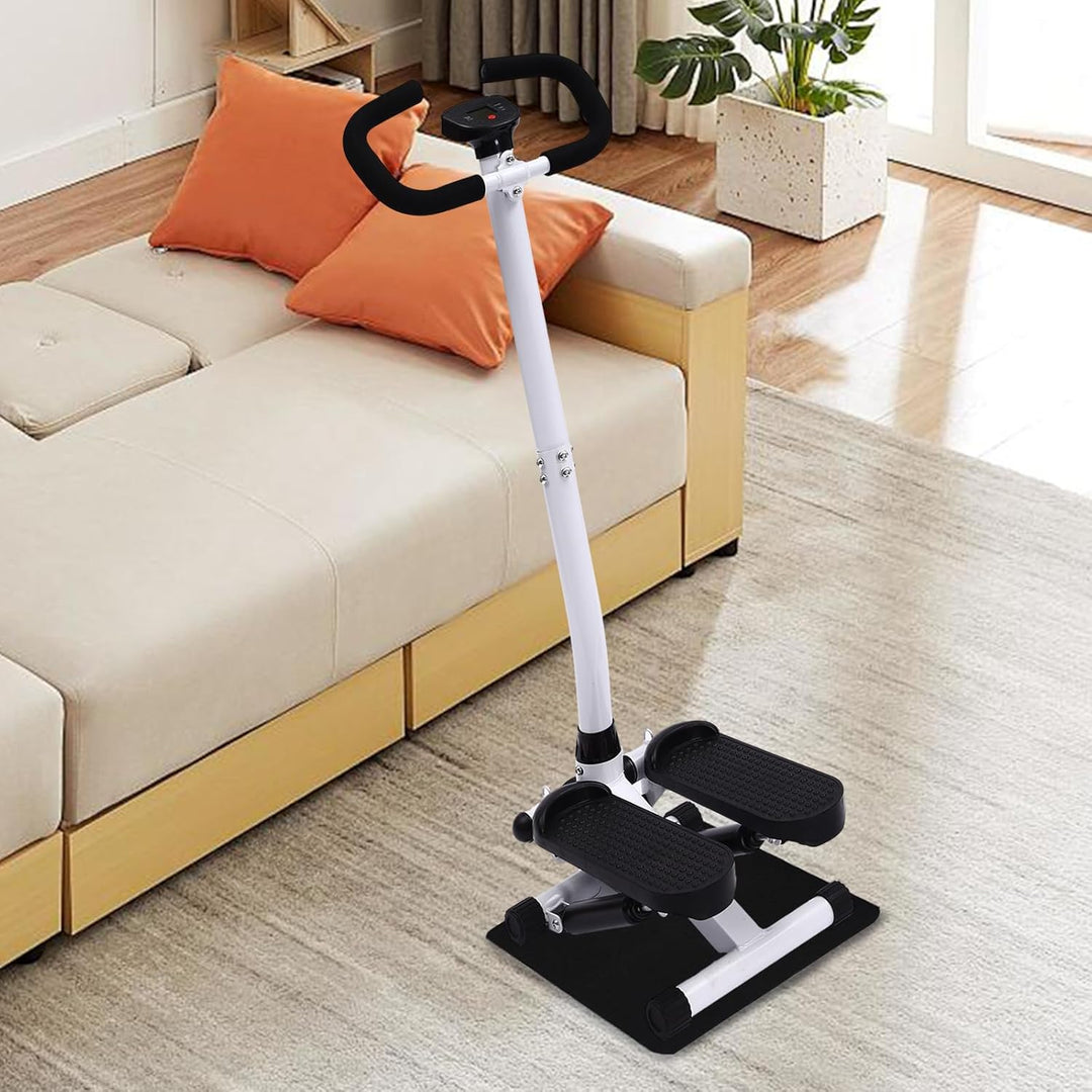 Fitness Stepper Mit Lenker Stepper Swing Maximaler Benutzergewicht 150kg Inklusive Widerstandsbänder