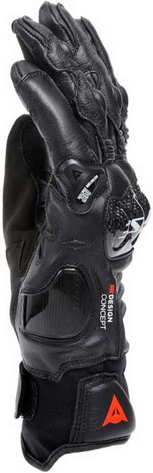Dainese Carbon 4 Short Motorradhandschuhe L BLACK/BLACK, L BLACK/BLACK