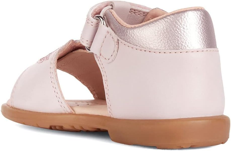 Geox Mädchen B Verred Sandal, 25 EU Dove Grey