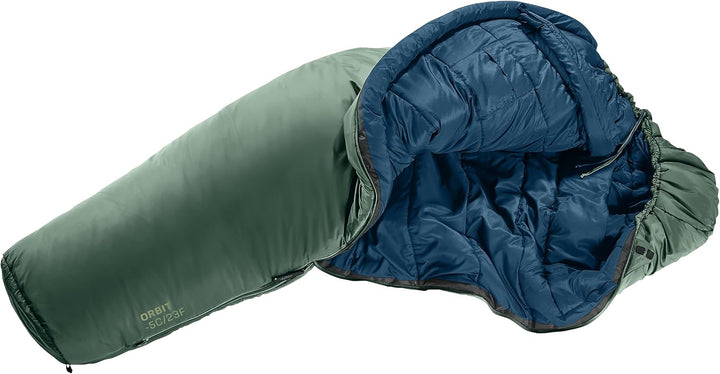 deuter Orbit -5C/23F Kunstfaserschlafsack Regular (Körpergrösse bis ~185 cm), Regular (Körpergrösse