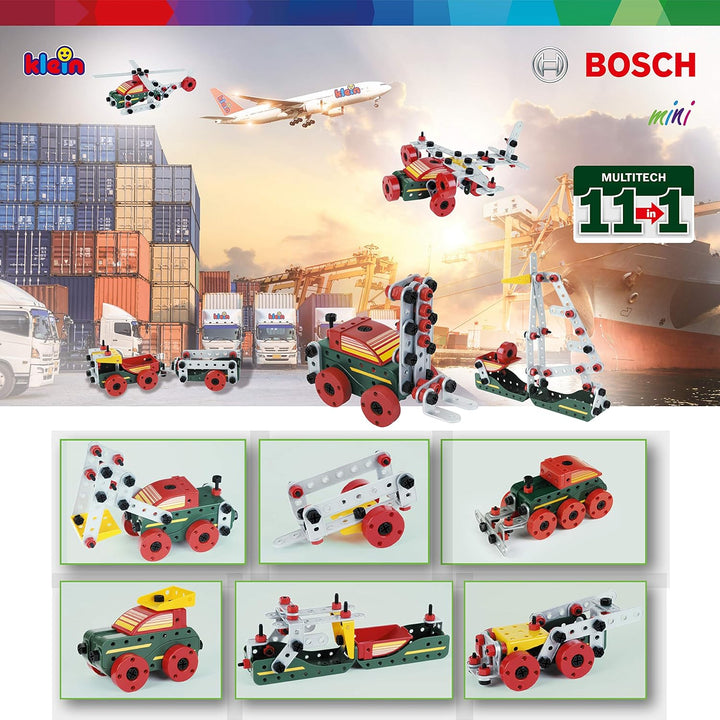 Theo Klein 8485 Bosch Werkbank Nr. 1 | 150-teilig | Inkl. Werkzeuge Und Zubehör | Akkuschrauber Mit