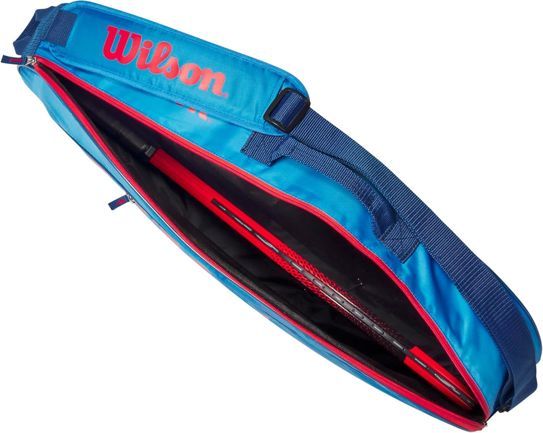 Wilson Junior Tennis Schlägertasche 3 Blau / Orange, 3 Blau / Orange