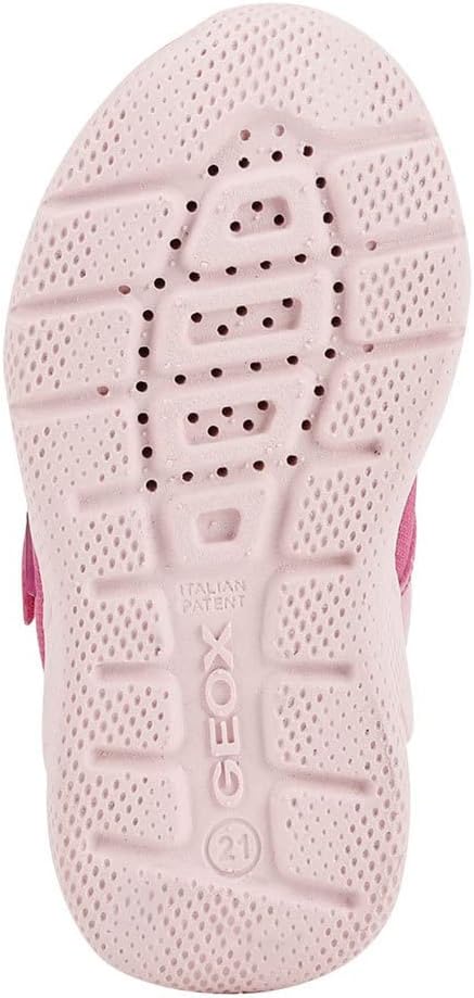 Geox Mädchen B Sprintye Girl D Sneakers 20 EU Fuchsia Aqua, 20 EU Fuchsia Aqua
