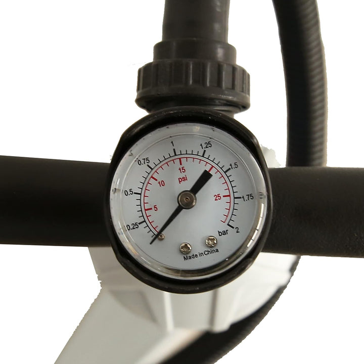 Air Track 300 x 100 x 10 cm, blau/grau mit manueller Pumpe