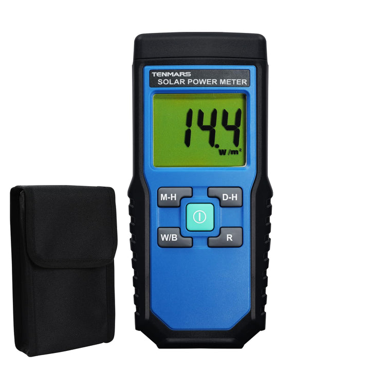Handheld Digital Solar Leistung Meter (Pyranometer) 2000 W/m2, 634BTU / (ft2xh) Messung Solarstrahlu